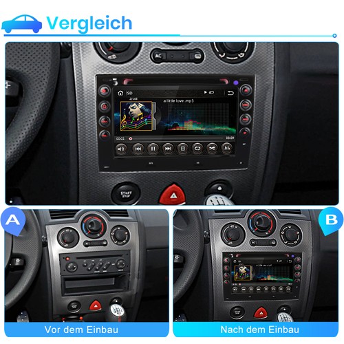 Usb dab 2 din autoradio - din,