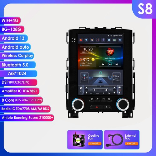 128gb android autoradio - 8+128gb, 9.7"