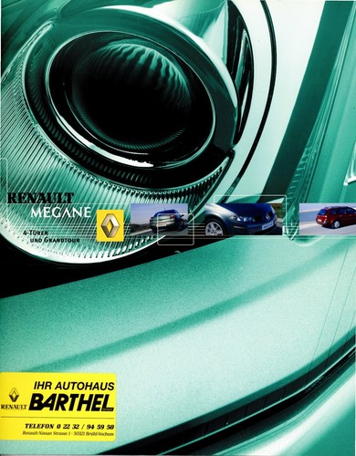 Auto prospekt renault - auto_prospekt, megane